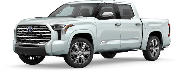 2022 Toyota Tundra Capstone in Wind Chill Pearl | Fort Dodge Toyota in Fort Dodge IA