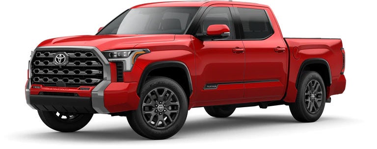 2022 Toyota Tundra in Platinum Supersonic Red | Fort Dodge Toyota in Fort Dodge IA