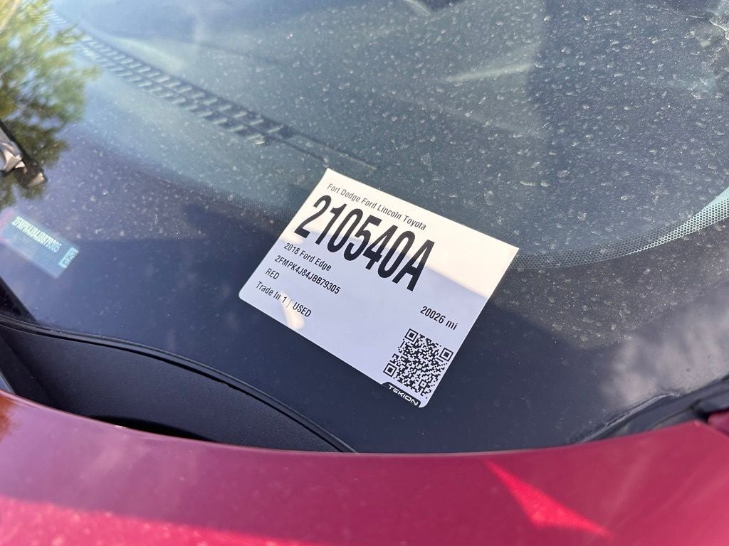 2018 Ford Edge SEL