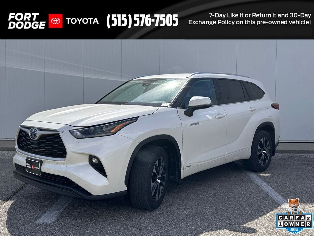 2021 Toyota Highlander Hybrid XLE