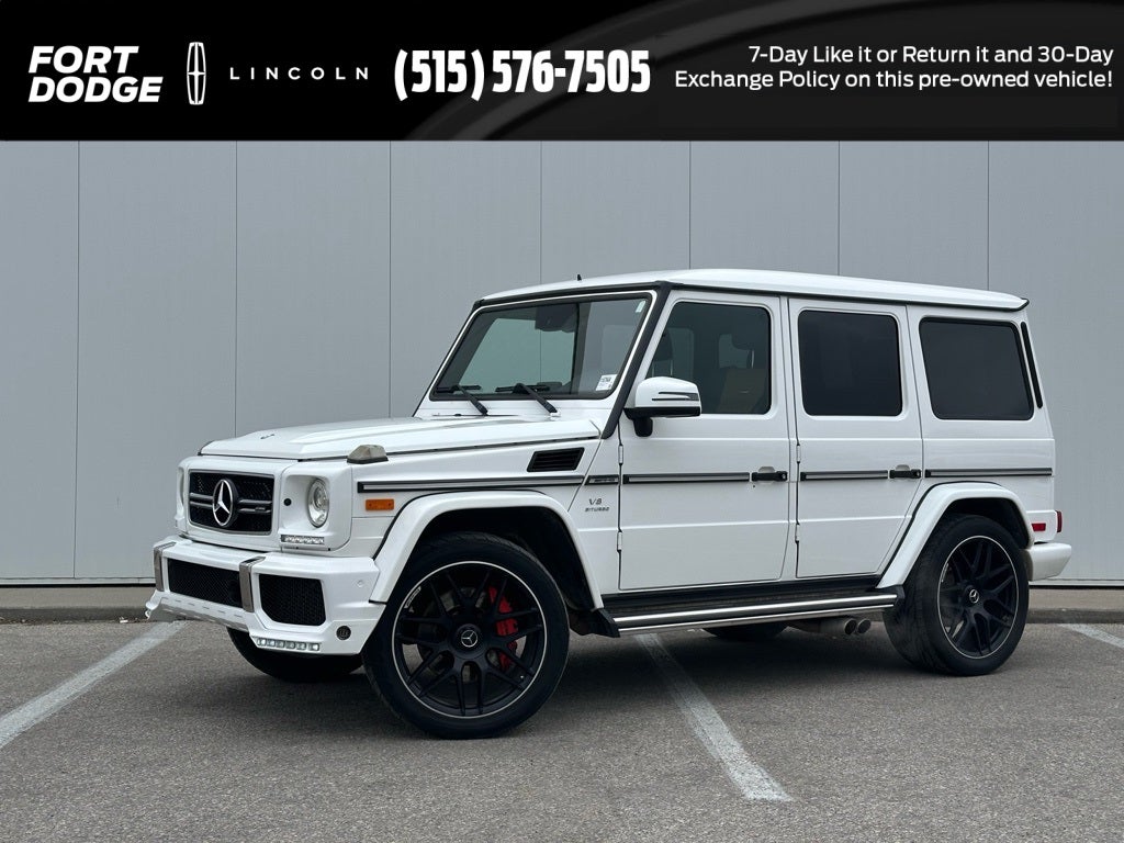 2015 Mercedes-Benz G-Class G 63 AMG® 4MATIC®