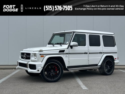 2015 Mercedes-Benz G-Class G 63 AMG® 4MATIC®
